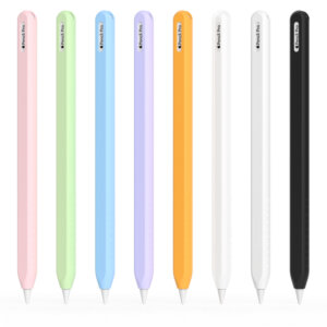 Apple Pencil Sleeve Case, Apple Pencil 2nd Gen Integrated Silicone Sleeve Case – One-Piece Design