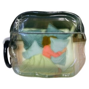 Airpods Case-Healing Sleeping Girl IMD Earphone Case – Calm & Cozy Vibes