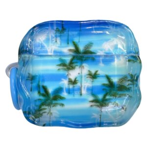 Airpods Case-Coconut Tree Dual Color IMD Earphone Case – Tropical Summer Vibe