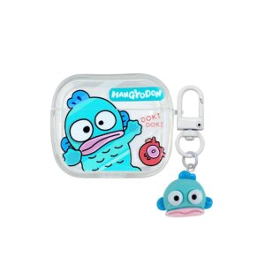 Glossy Ugly Fish Bumping Glass Fisherman AirPods Case