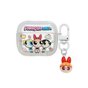 Glossy Powerpuff Girls AirPods Case